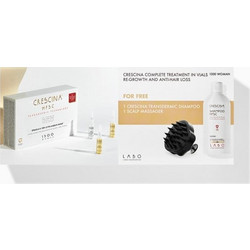 Labo Crescina Transdermic HFSC 1300 Woman Crescina Σετ Σαμπουάν & Αμπούλες κατά της Τριχόπτωσης 200ml + 20τμχ + Συσκευή Μασάζ