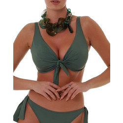 Bluepoint Bikini Top με Ενίσχυση Χακί 24066100D-15
