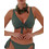 Bluepoint Bikini Top με Ενίσχυση Χακί 24066100D-15