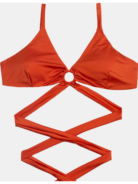 Rock Club Bikini Top Τριγωνάκι Κόκκινο BP-1602