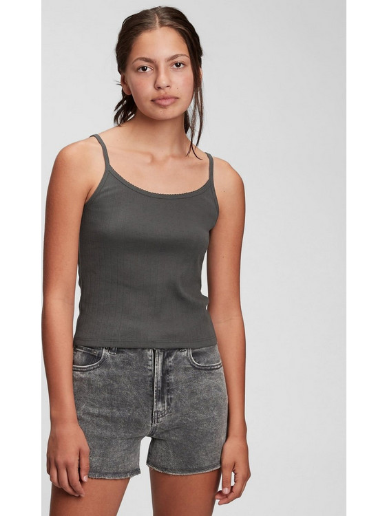 Gap Παιδικό T-Shirt Αμάνικο Ανθρακί 714304004