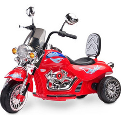 Caretero Toyz Rebel Ηλεκτροκίνητο Παιδικό Μηχανάκι 6V Κόκκινο