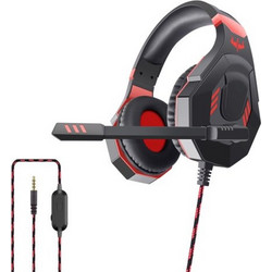 Ovleng OV-P30 Gaming Headset Over Ear Black Red