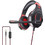 Ovleng OV-P30 Gaming Headset Over Ear Black Red