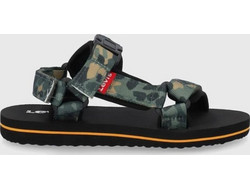 Levi's Παιδικά Πέδιλα για Αγόρι Χακί VCAD0020T-1785