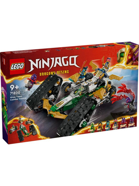 Lego Ninjago Ninja Team Combo Vehicle για 9+ Ετών 71820