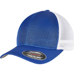 Flexfit Omnimesh Ανδρικό Καπέλο Jockey με Δίχτυ Snapback Υφασμάτινο Royal Blue 360T-02707