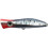 Halco Tackle Roosta Τεχνητό Δόλωμα Popper 8cm 16gr Black Jack