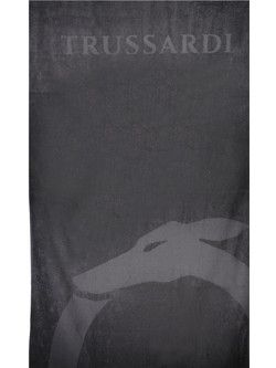 Trussardi Πετσέτα Θαλάσσης Μαύρη 98x172cm TRU2MTW01F-NE03
