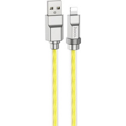 Hoco U113 Stainless USB-A to Lightning Cable 1m Golden U113