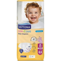 Septona Calm N' Care Junior Πάνες No5 11-16kg 44τμχ