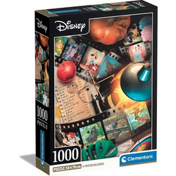 Puzzle Clementoni Compact Box High Quality Collection Disney Classic Movies 1000 Κομμάτια
