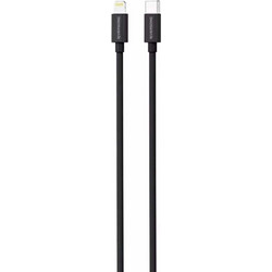 Riversong Lotus 08 USB-C to Lightning Cable 20W 1m Black 6975222041954
