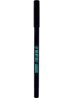 W7 Oh My Gel Blackest Black Μολύβι Ματιών Αδιάβροχο 1.35gr