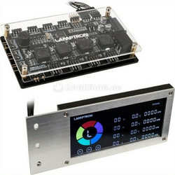 Lamptron SM436 Fan Controller Silver