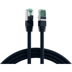 EFB Elektronik S/FTP Cat.6a Καλώδιο Δικτύου Ethernet 30m Black MK6001.30B