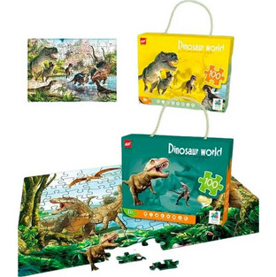 Παιδικό Puzzle Tradesor Dinosaur World 100 Κομμάτια 61003