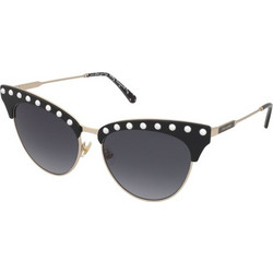 Kate Spade Alvi/G/S 807/9O Γυναικεία Γυαλιά Ηλίου Οβάλ Μεταλλικά Χρυσά με Μαύρο Φακό