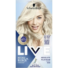 Schwarzkopf Live Intense Bleach Hair Lightener 00A Absolute Ντεκαπάζ
