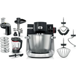 Bosch MUMS6ZS35 Κουζινομηχανή 1600W με Ανοξείδωτο Κάδο 5.5lt