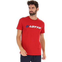 Lotto MSC Tee II Logo Ανδρικό Αθλητικό T-Shirt Κόκκινο 218914-592