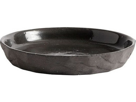 Muubs Πιάτα Γλυκού Κεραμικά Kuri Μαύρα 16cm 2τμχ 9160002153