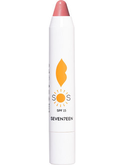 Seventeen Sos 03 Rosy Repair Lip Balm με Χρώμα SPF15 2.6gr