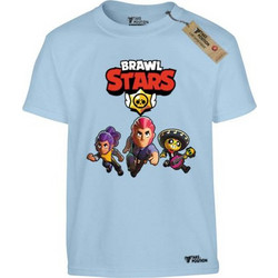 Takeposition Παιδικό T-Shirt Κοντομάνικο Γαλάζιο 806-4528B-03