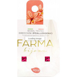 Farma Bijoux Γυναικεία Σκουλαρίκια Καρφωτά από Ορείχαλκο με Swarovski 8058056812285