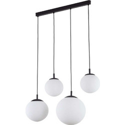 TK Lighting Esme 4790 Κρεμαστό Φωτιστικό Οροφής Ράγα Πολύφωτο E27 Μαύρο