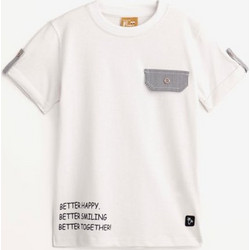 Funky Παιδικό T-Shirt Κοντομάνικο Λευκό 124-305120-1