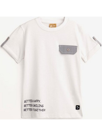 Funky Παιδικό T-Shirt Κοντομάνικο Λευκό 124-305120-1