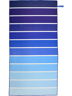 Aquablue Πετσέτα Θαλάσσης Microfiber Μπλε 25208
