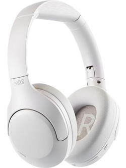 QCY H3 Lite Ασύρματα Bluetooth Ακουστικά Over Ear με Noise Cancelling Λευκά