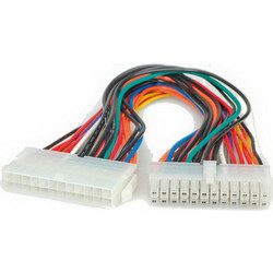 Roline 11.03.1016 Καλώδιο Τροφοδοσίας 24-Pin ATX to 24-Pin ATX 0.3m Multicolor
