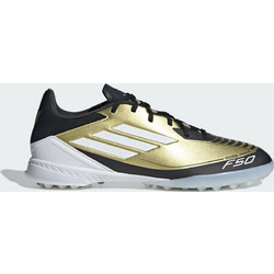 Adidas Messi F50 League TF IG9282 Ποδοσφαιρικά Παπούτσια με Σχάρα Χρυσά