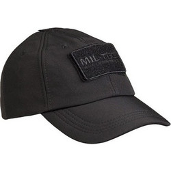 Mil-Tec 12317502 Ανδρικό Καπέλο Jockey Υφασμάτινο Μαύρο