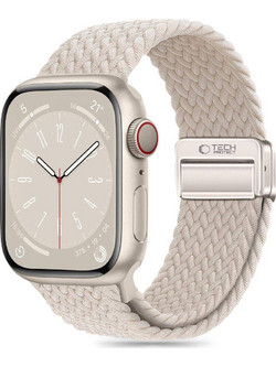 Tech-Protect Nylon Mag Λουράκι Υφασμάτινο Starlight (Apple Watch 38 / 40 / 41mm)