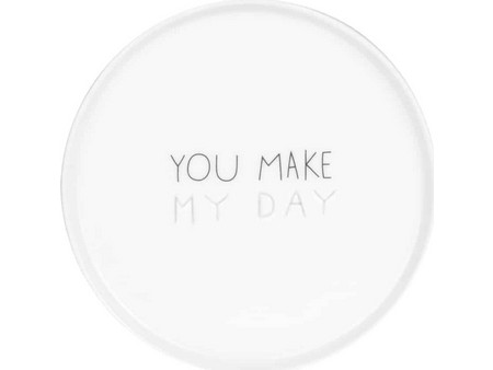 Raeder You Make My Day Πιάτο Γλυκού Πορσελάνης 11cm RD0016530
