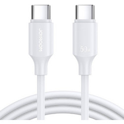 Joyroom CC060A9 USB-C to USB-C 60W 1m White 6956116733704