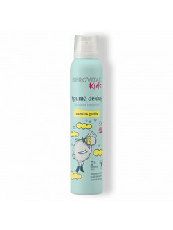 Gerovital Vanilla Puffs Παιδικό Αφρόλουτρο σε Mousse 200ml