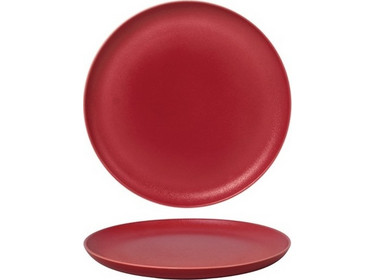Baralee Red Matte Fine Plus Πιάτα Ρηχά Πορσελάνης 16cm 6τμχ 095002A-L060