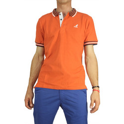 Kangol Ανδρική Μπλούζα Polo Κοντομάνικη Πορτοκαλί 707270-OR