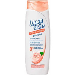 Wash & Go Rose Water Σαμπουάν 200ml