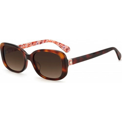 Kate Spade DIONNAS-086F2H Γυναικεία Γυαλιά Ηλίου Τετράγωνα Κοκάλινα Ταρταρούγα με Καφέ Φακό