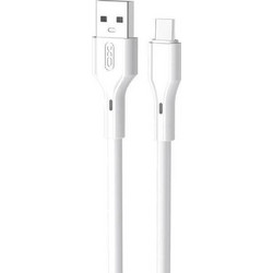 XO NB230 USB-A to USB-C 1m White 6920680833436
