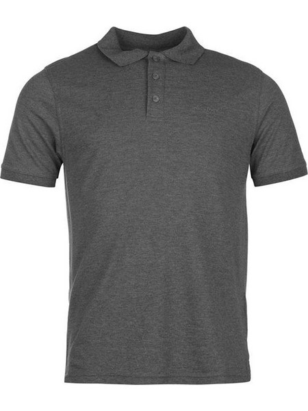 Pierre Cardin Ανδρική Μπλούζα Polo Κοντομάνικη Ανθρακί 00015564
