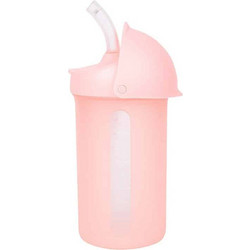 BOO Παιδικό Παγούρι Πλαστικό Ροζ 270ml