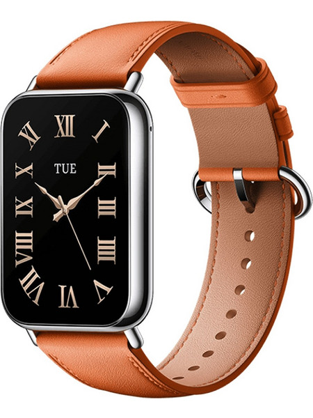 Xiaomi Q-Release Λουράκι Δερμάτινο Orange (Xiaomi Redmi Watch 4 / Xiaomi Smart Band 8 Pro)