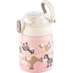 Sigikid Πόνυ Παιδικό Παγούρι Θερμός Ανοξείδωτο BPA Free Ροζ 400ml